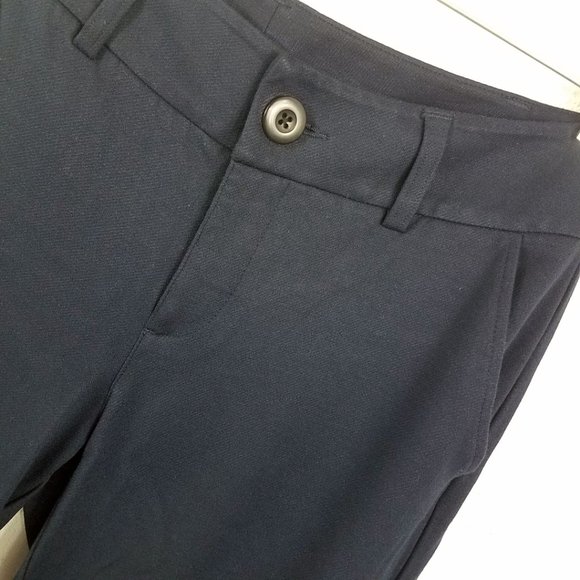 CAbi Women's Navy Blue Wide Leg Slacks Pants - Picture 2 of 6